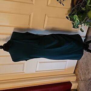 Hunter green Miusol dress.